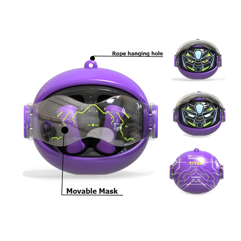 Cartoon  Robot  Earclip  Earphone  Earbuds  for Kids, Radio, PC, Gaming, Mobile Phone, Travel, DJ , Translator,FM