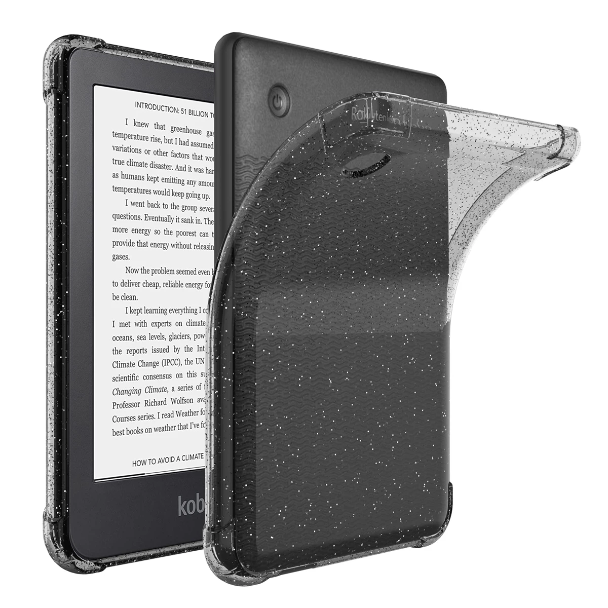 Coque Transparente DMLuna Pour Kobo Clara Colour/BW/2E - TPU Souple Anti-Choc - Protection Fine