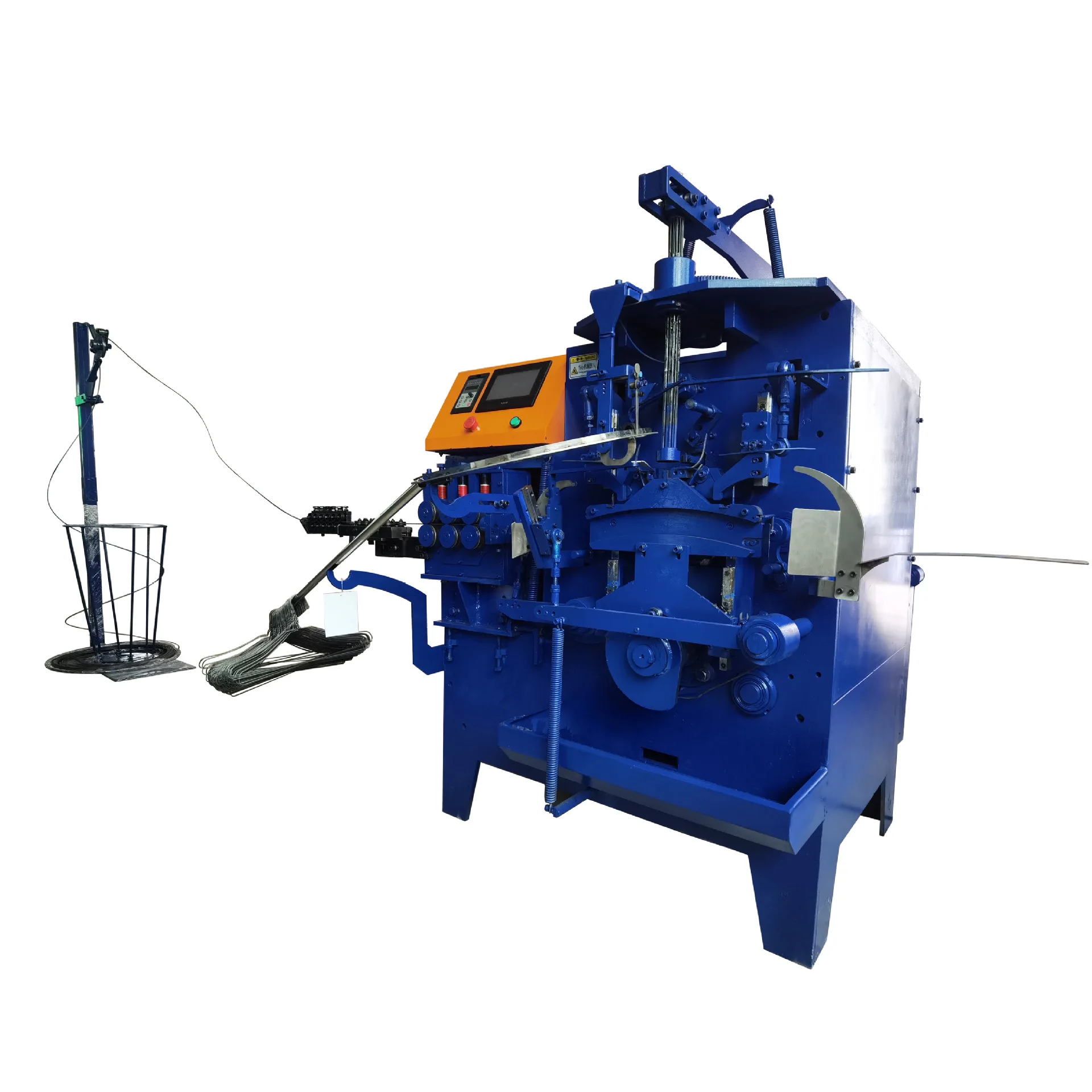 Fully Automatic High Speed Metal Galvanized Steel Iron Clothes Coat Hanger Making Machine