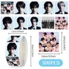 Boys band suit id photos-500 stickers/roll