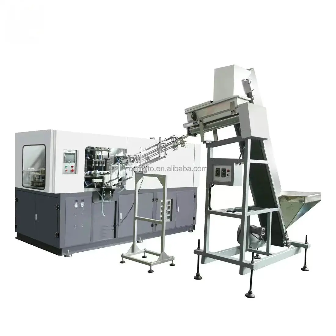 Factory Outlet Full Automatic 2 Cavity PET Tritan PC PP Sports Drinking Bottle Water Making Machine 45mm 38mm 550ml Stock
