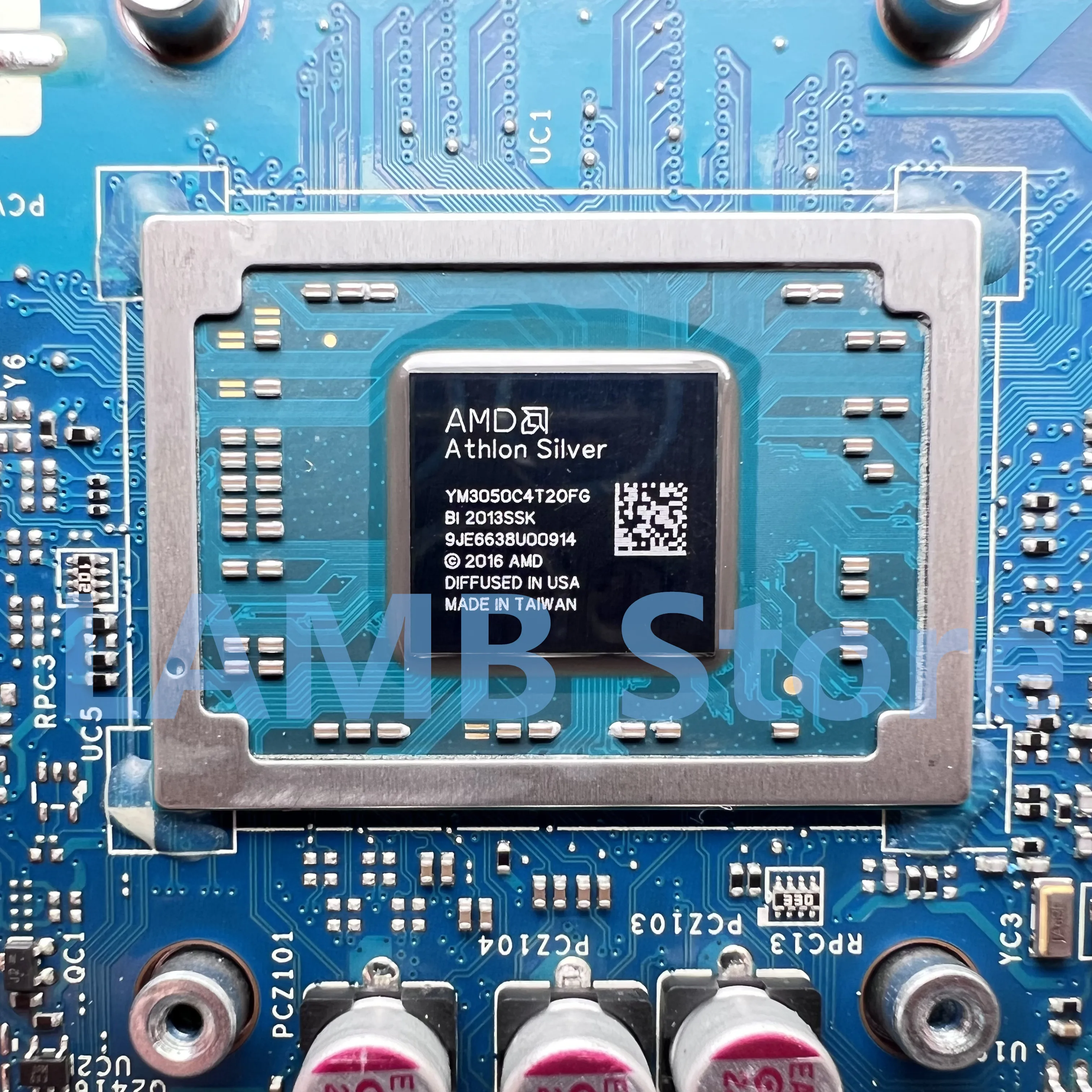 HP 255 G7 Laptop Motherboard, AMD Athlon 3050U, DDR4, Fully Tested