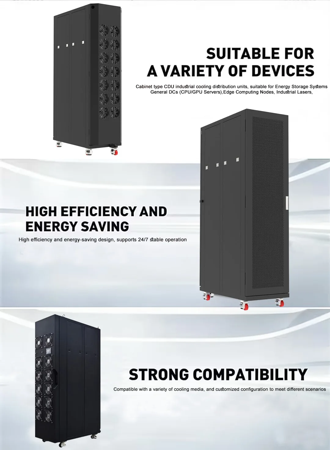 Server Cabinet Integrated Condenser, LIANLI, 48U - detail 20