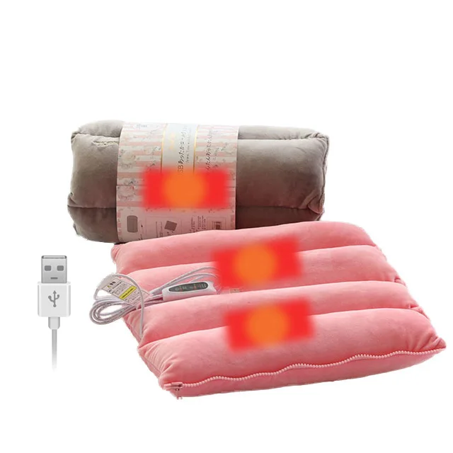 Подушка с USB-разъемом и подушка подогревом для офиса автомобиля функциональные подушки позиционеры домашнего использования