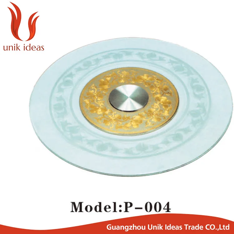 Банкетный подшипник из закаленного стекла 24 дюйма для обеденного стола