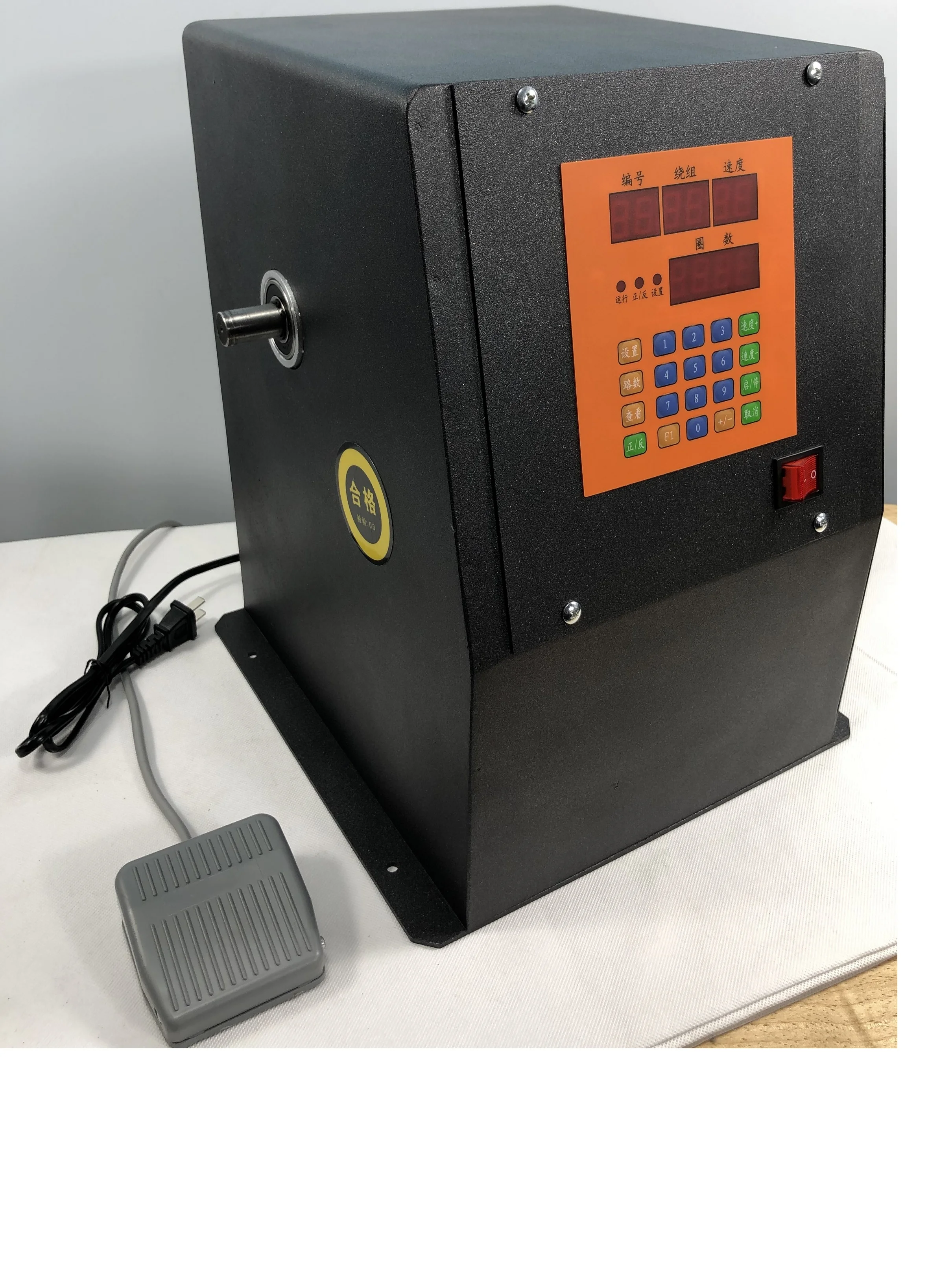 Electric Motor Coil Spooling Machine,Varnished Wire Winding Machine