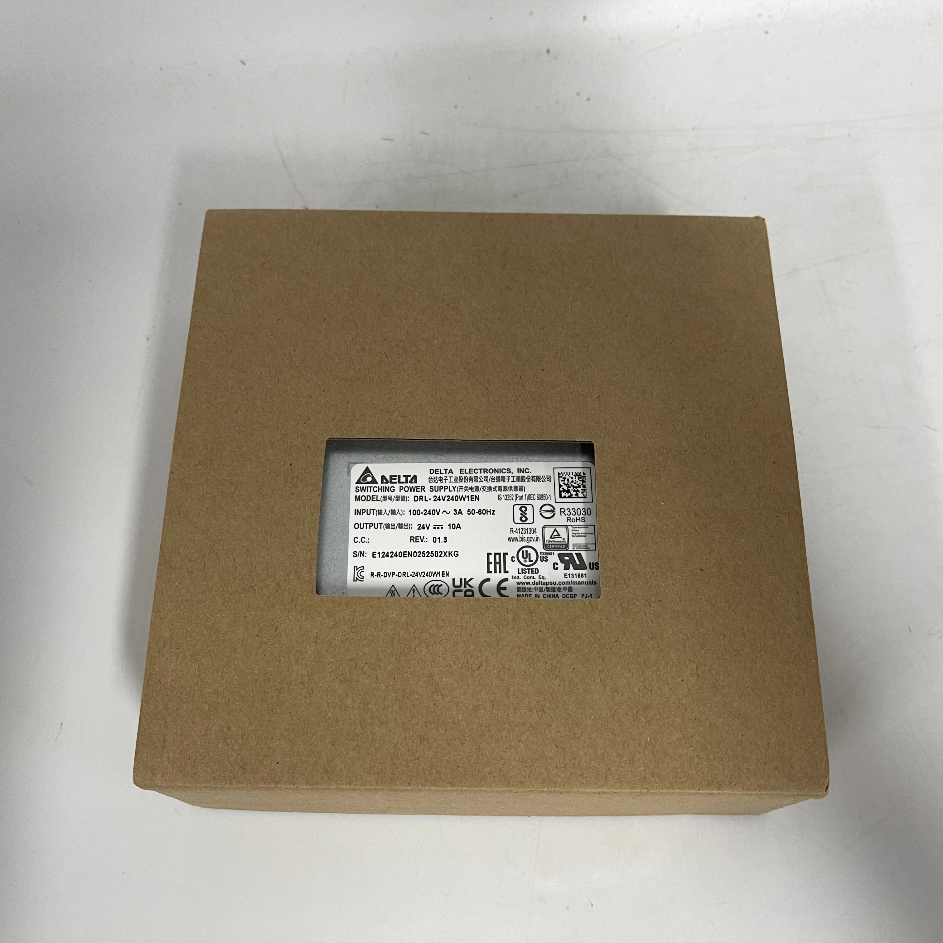 DELTA ELECTRONICS Switching Power Supply DRL-24V240W1EN