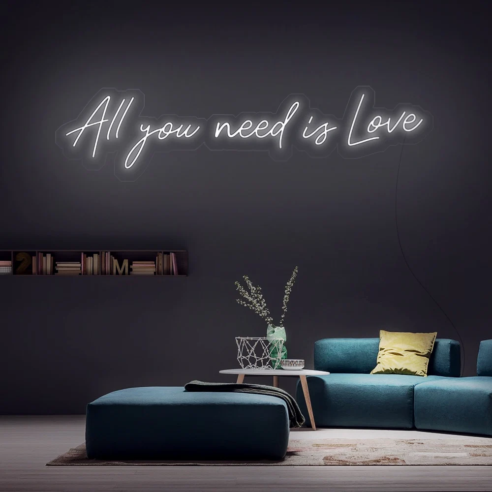 Drop Shipping Custom Made Neon 3d Acrylic Sign LED Custom Neon Light Sign Led Neon Flex Sign