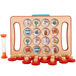 Wooden Memory Training Toys for Kids Early Education Puzzle Game to Improve Concentration and Logical Thinking Skills Toy