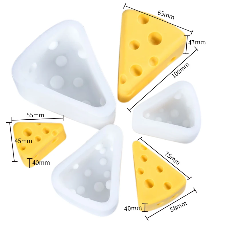 DIY Cheese Cheesecake Geometric Block-Shaped Cake Baking Creative Soap  Silicone Molds - China Silicone Baking Mould and Silicone Candle Mould  price