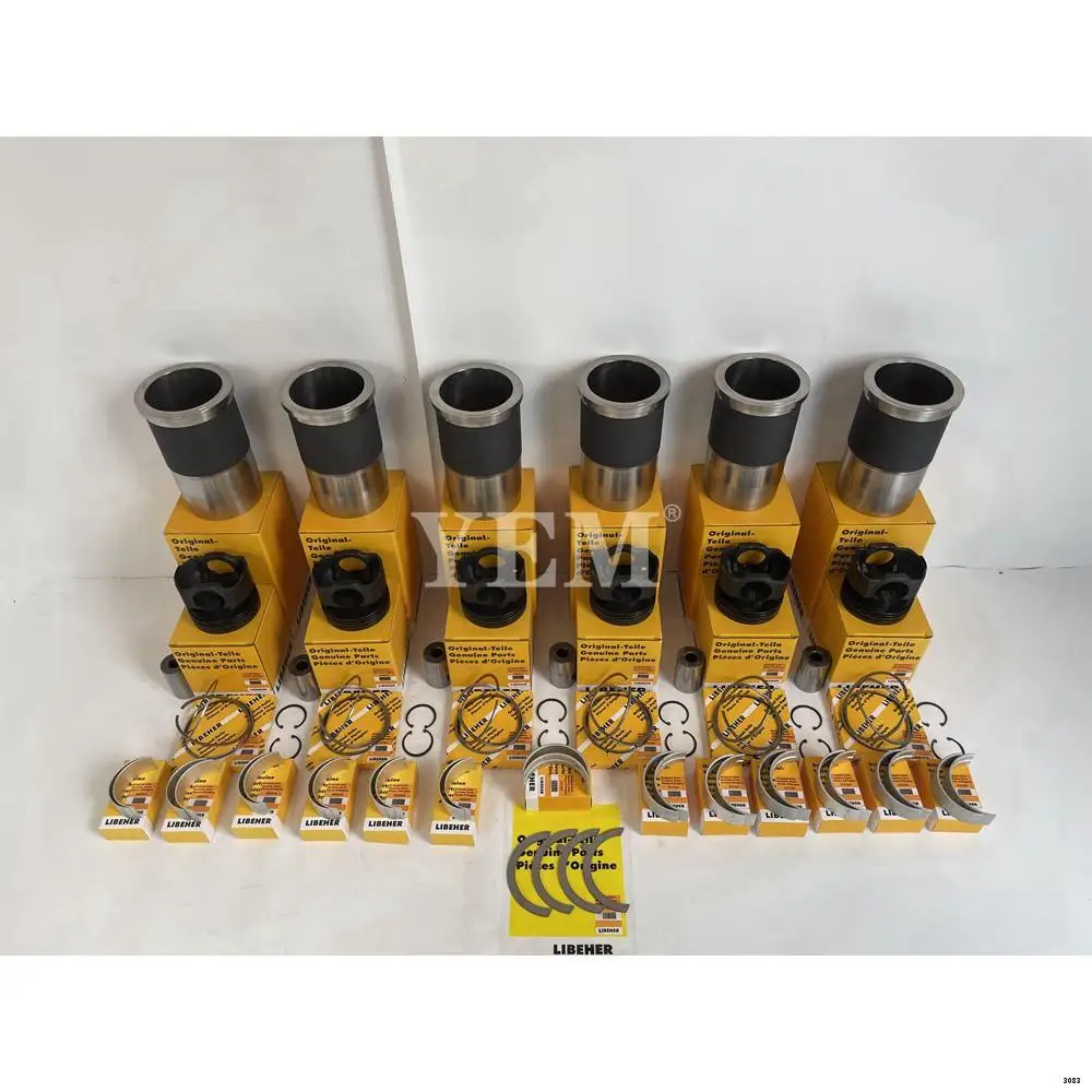 D936 Repair Kit With Piston Rings Liner Engine Bearings Set for Liebherr