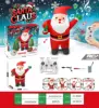 Papá Noel Hinchable Eléctrico con Música (Pequeño)