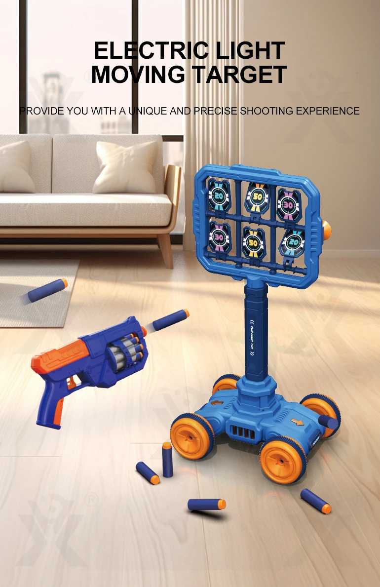 Chengji revolver soft bullet toy gun indoor outdoor sports shooting game mobile target air gun and target