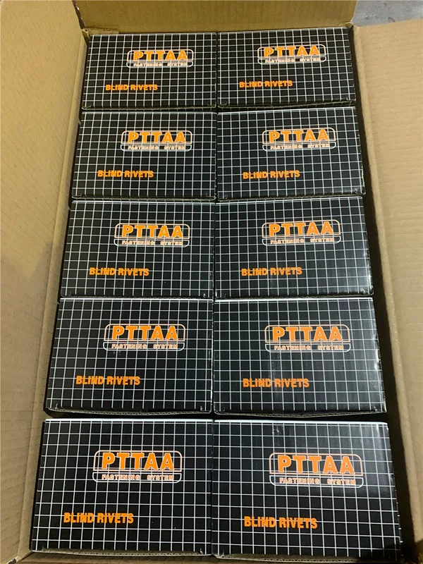 Ral/pantone Color Blind Rivets Al5050 Steel Din7337 Dome Head Pop ...