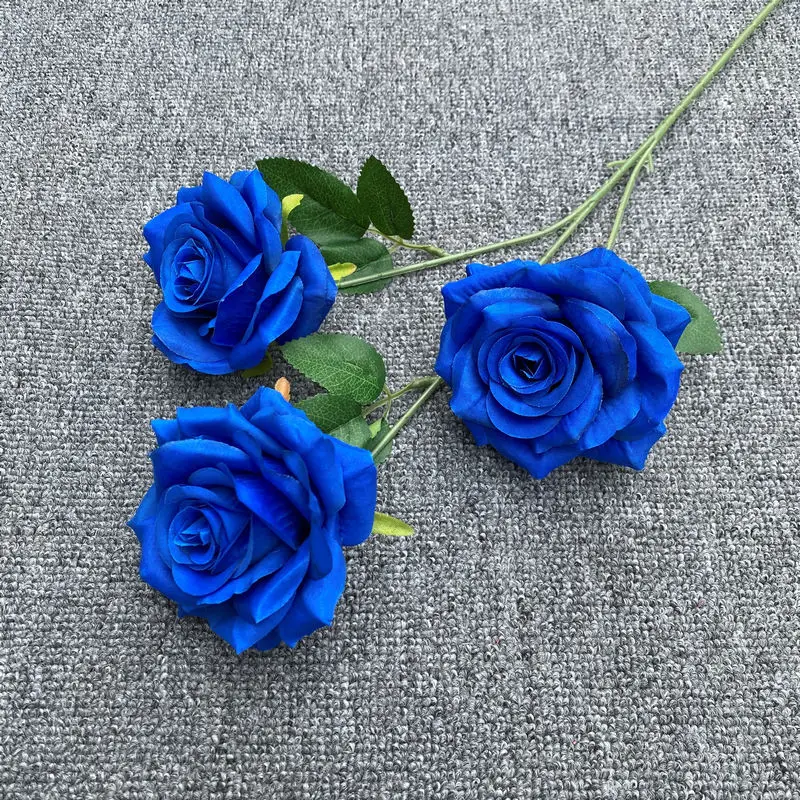 50 Pezzi Fiori Artificiali PE Simulazione Rose Fiori Finti Sposa