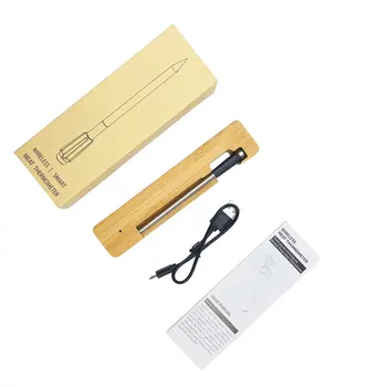 Smart Wireless Dual Probe BBQ Grill Thermometer Whth bluetooth IP67 Waterproof Real Time App Monitoring