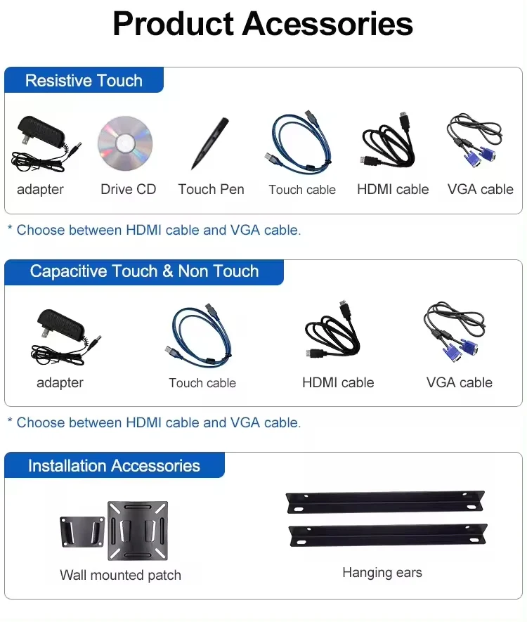 industrial touch display