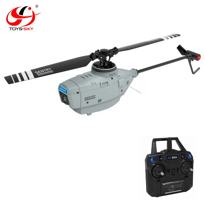 6-Axis Wifi Sentry Single Blade Spy C127 Helicopter Drone
