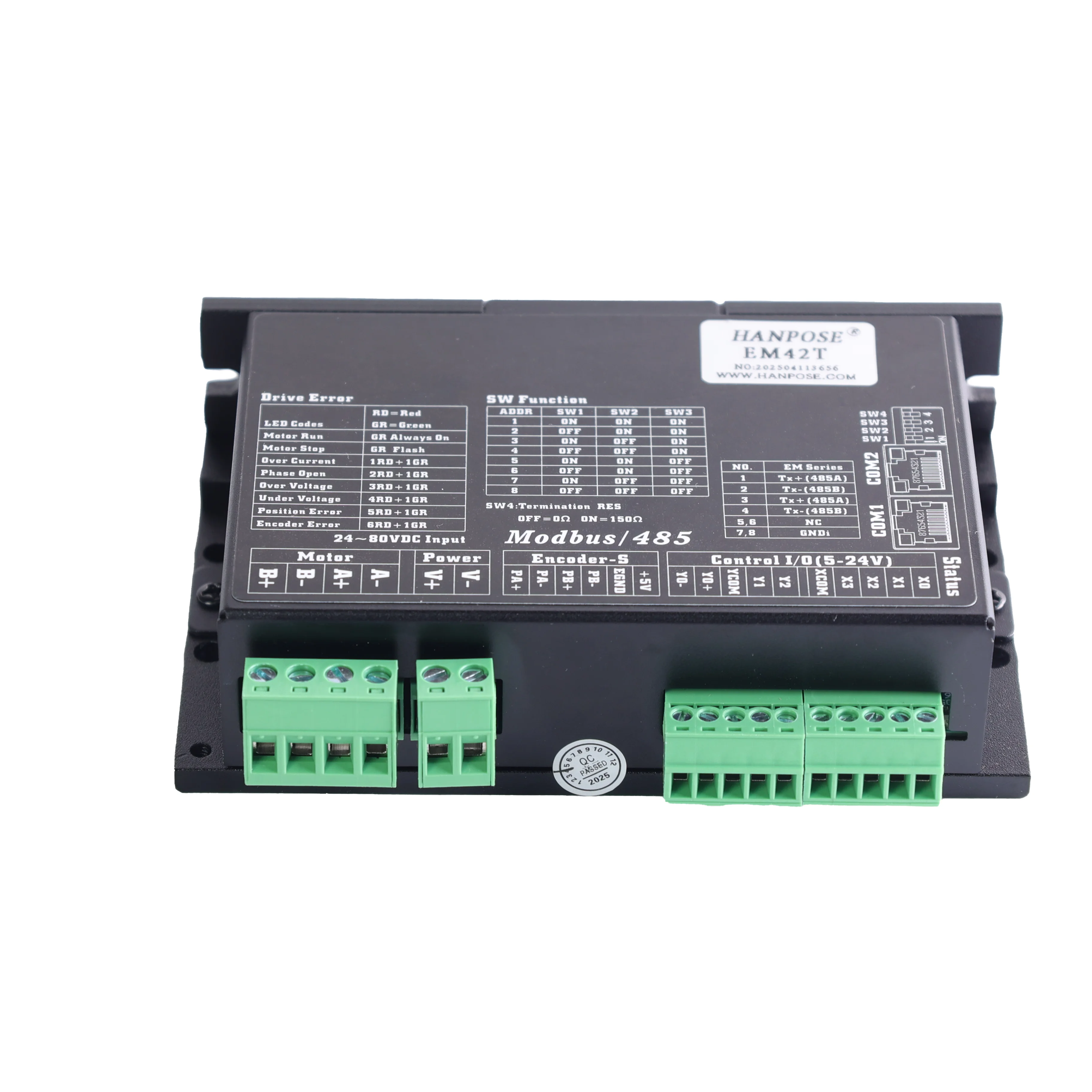 HANPOSE New Stepper Motor Driver EM42T EM42C EM42E EM57T High-Quality and Durable EM57E Electric Driver