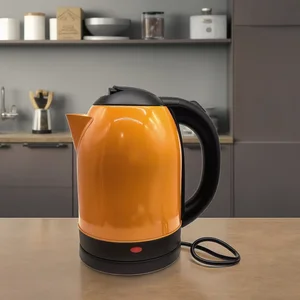 2L Colorful Stainless Steel Electric Kettle Factory Supplied Hotel Household Use Hot Water Kettle Keep Warm Feature Home Kitchen