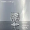 T612 (a forma di diamante)trasparente
