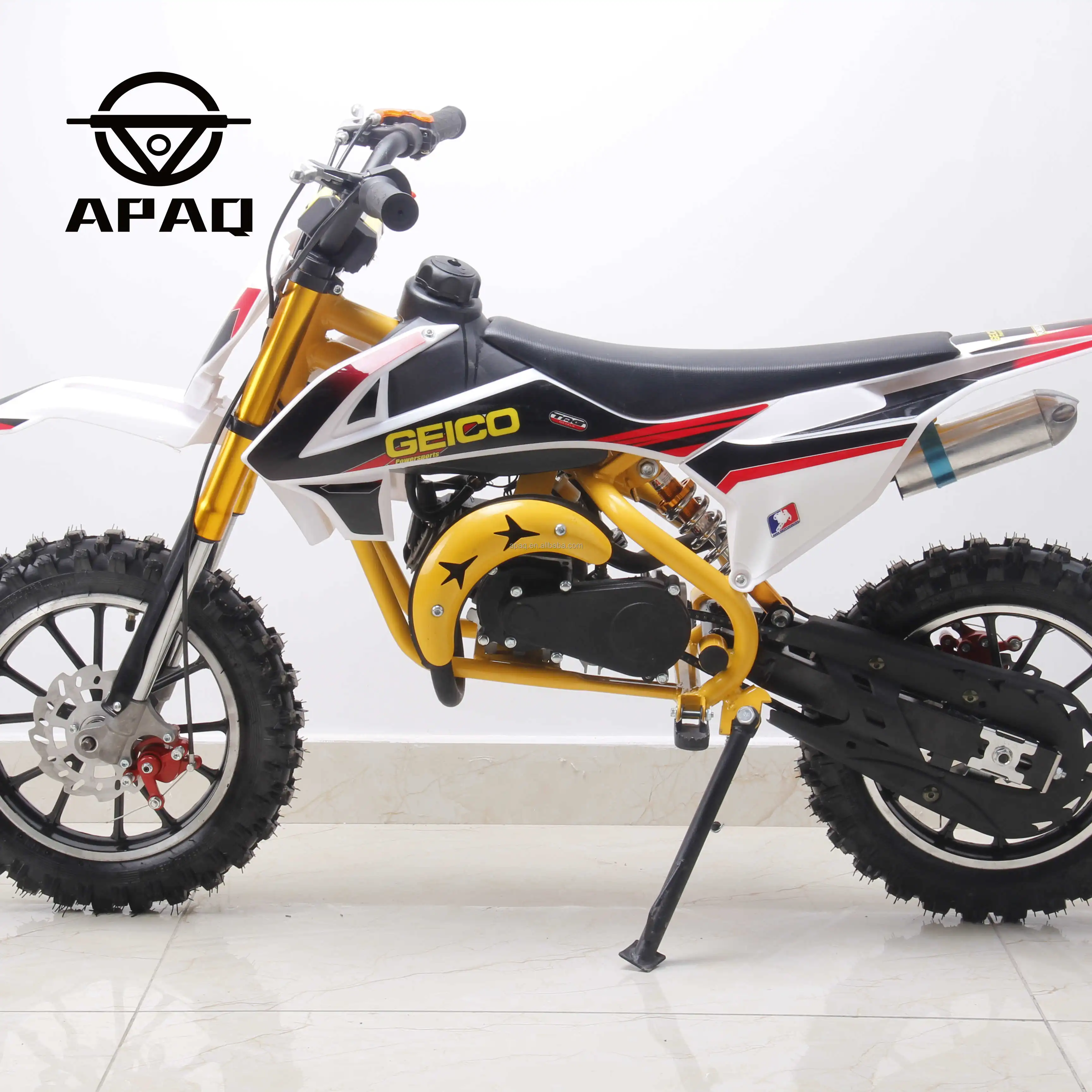 Apaq 49cc Dirt Bike 49cc Pit Bike 50cc 2stroke Kids Petrol High Quality ...