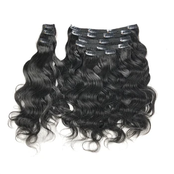 Wholesale Raw Burmese Hair, Unprocessed Virgin Natural Curly Hair Vendors, clip in hair extension 100% Human Hair