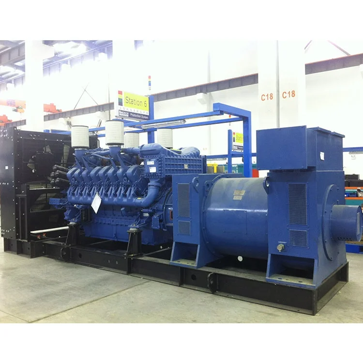 Diesel Generating Station 1MW diesel Generator 1000kw  Water Cooled Power Genset Reasonable Price for Sale