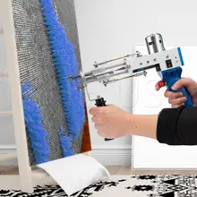 Factory High Quality 2in1 Cut and Loop Pile Rug Carpet Tufting Gun Knitting Carpet Weaving Embroidery Machine for DIY Mat Making