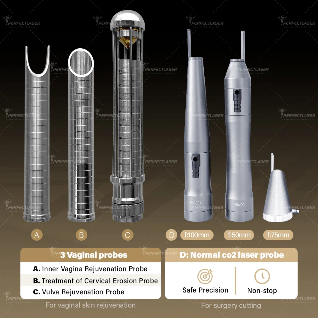 Beauty Salon Use Co2 Laser Treatment Machine Price 10600nm Wrinkle Removal Skin Rejuvenation Co2 Fractional Laser Equipment