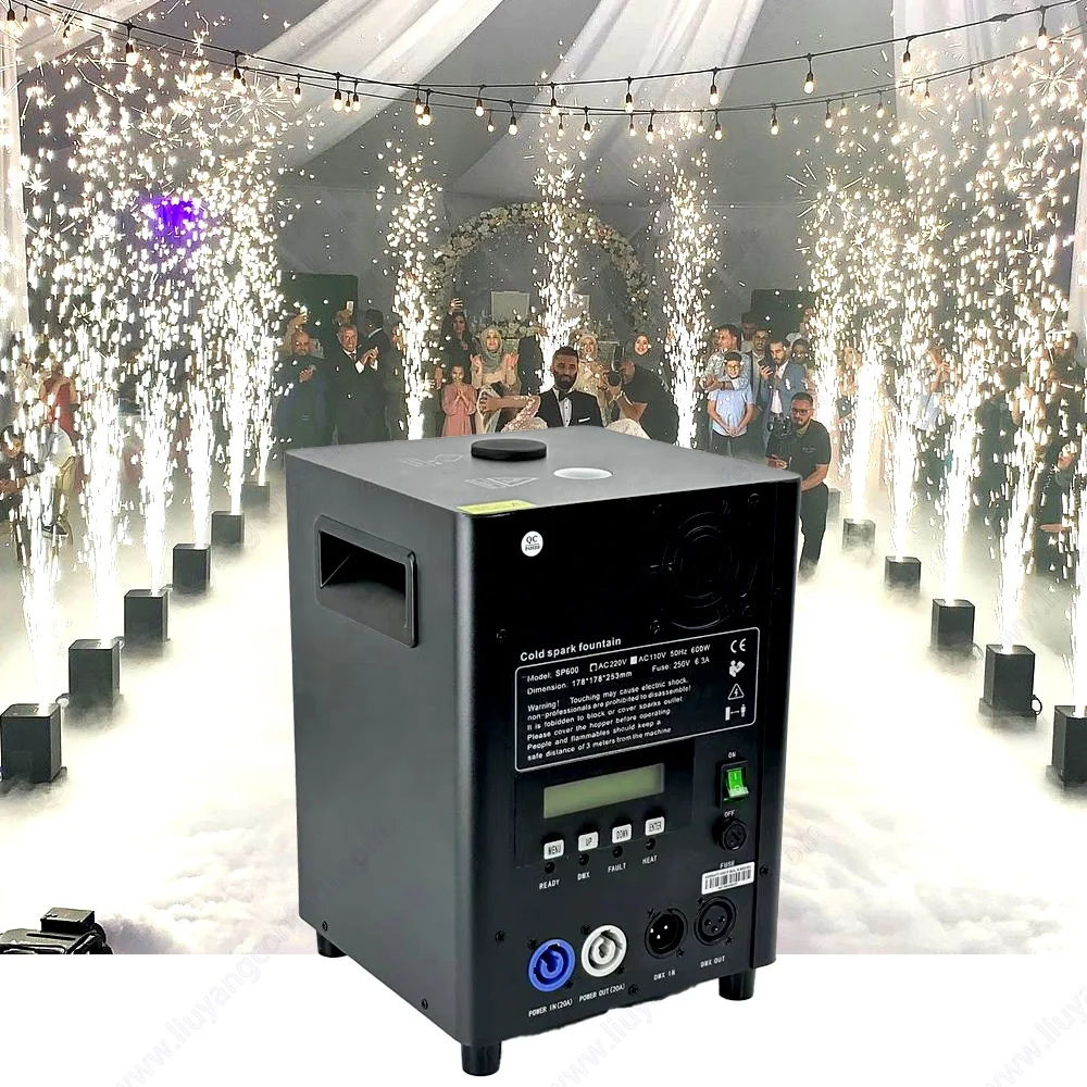 DJ機材 600W DMXFireworks Machine Spark Machine 600W Electronic