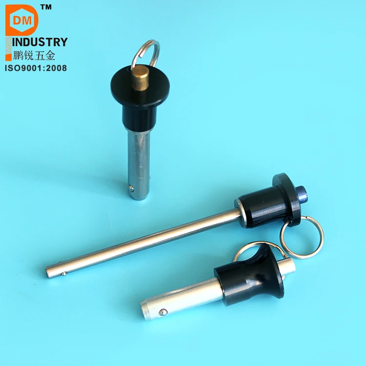 Quick Release Ball Lock Pin with Push Button - PDM