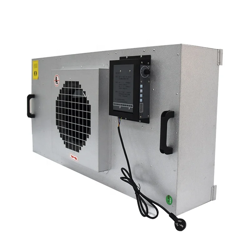 New Modular Group Control FFU Cleanroom Laminar Flow Hood HEPA Fan ...
