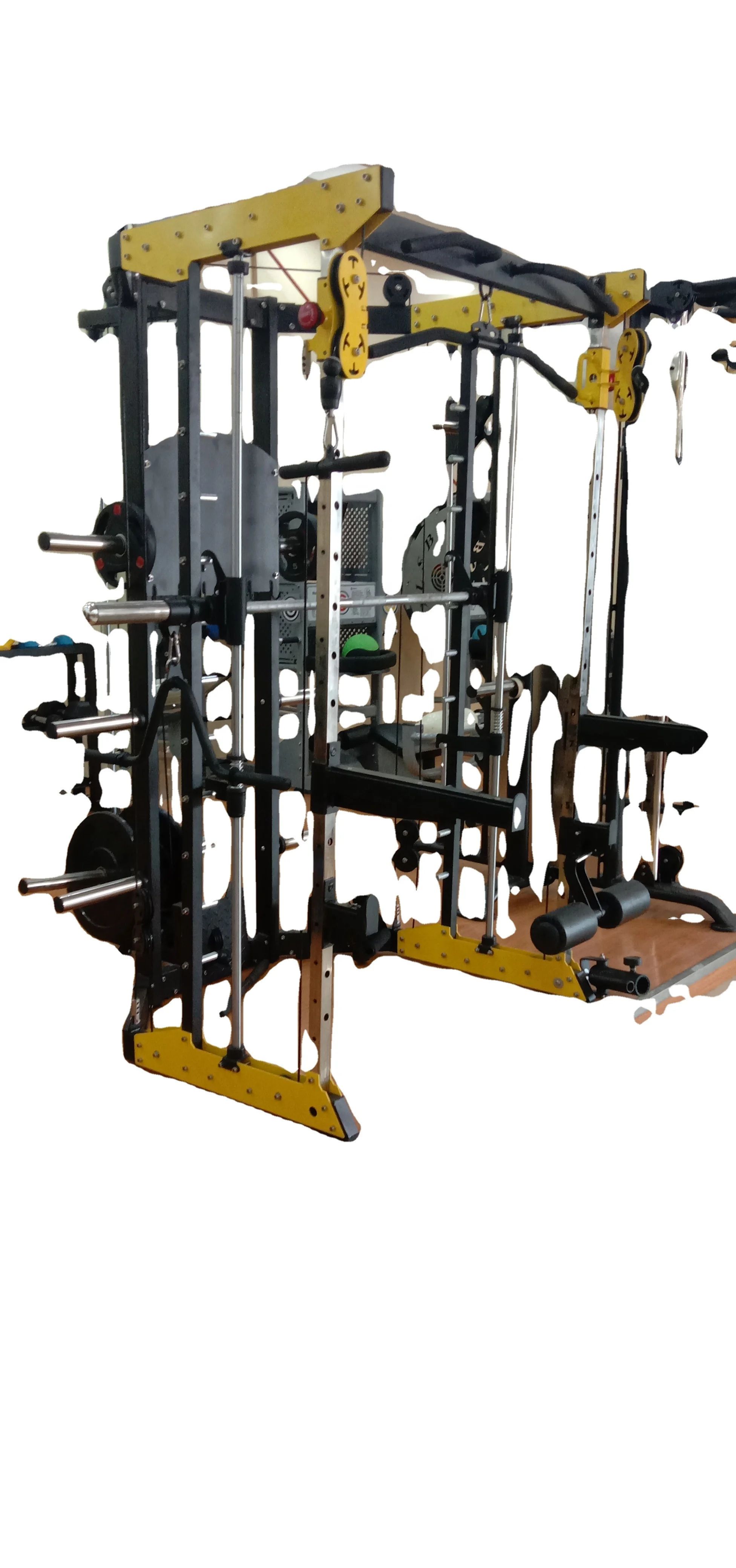 Best Cheap Gym Equipment Mutli Function Station Home Use Smith Machine
