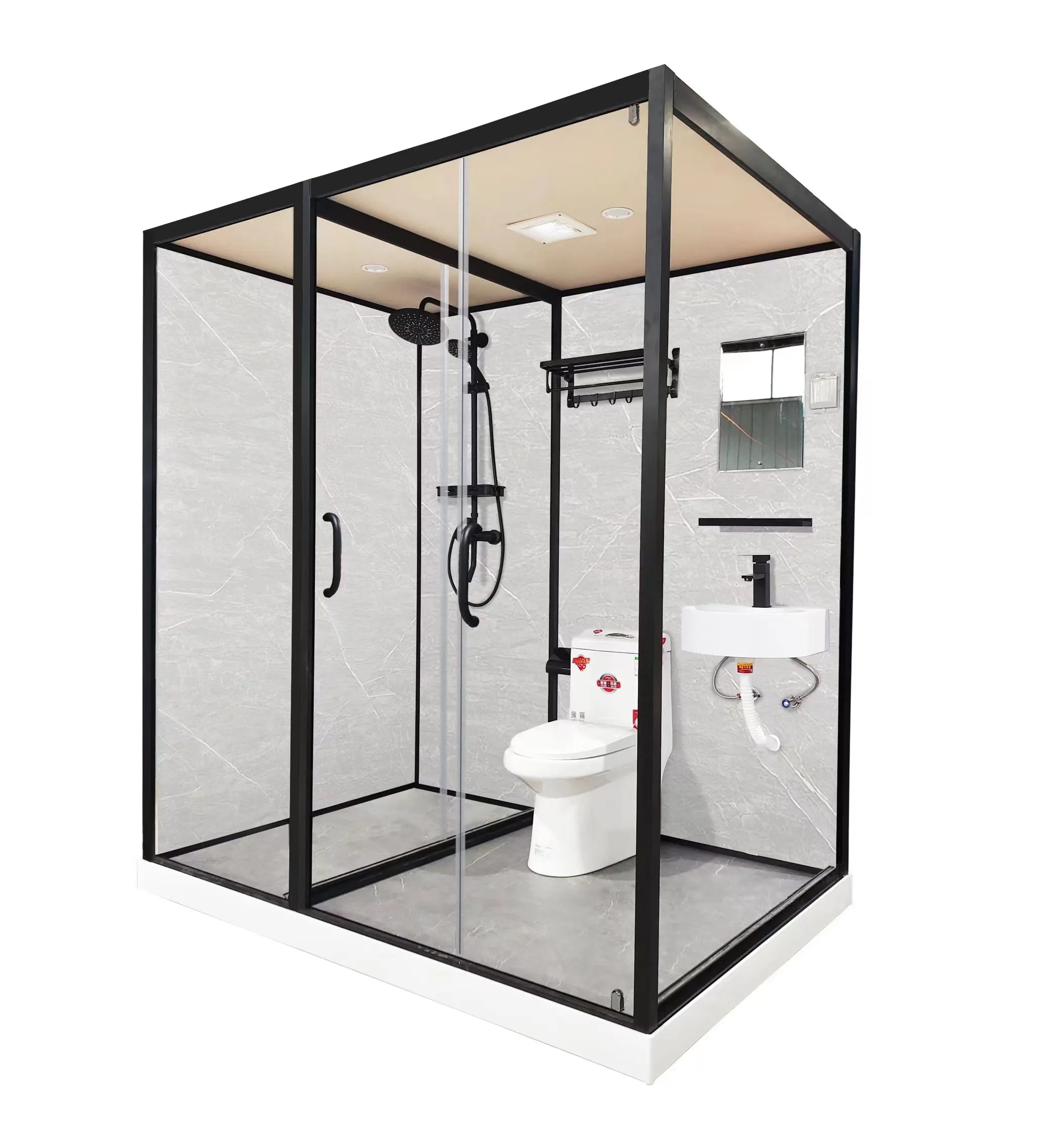 Modular Prefabricated Shower Room Integrated Prefab Shower Rooms ...