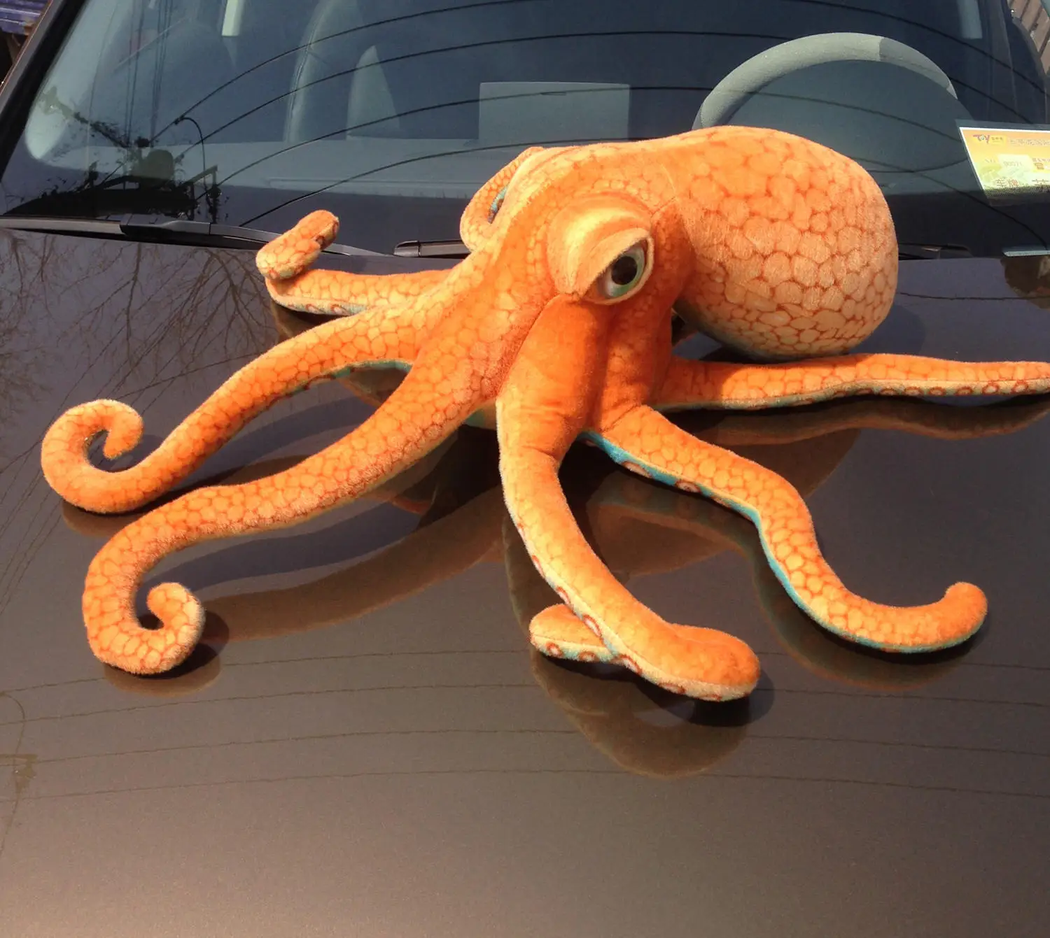 Realistic Sea Life Big and Small Two Size Octopus Plush Toy