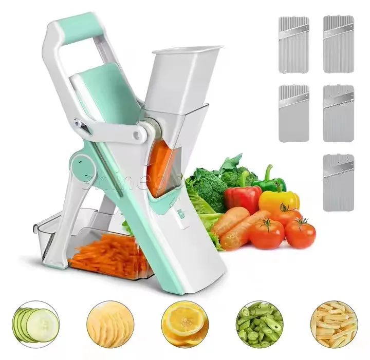 Multifunctional Vegetable Cutter Kitchen Accessories Slicer Vegetable Slicer , Dicer Fruit, French Fry, Julinner