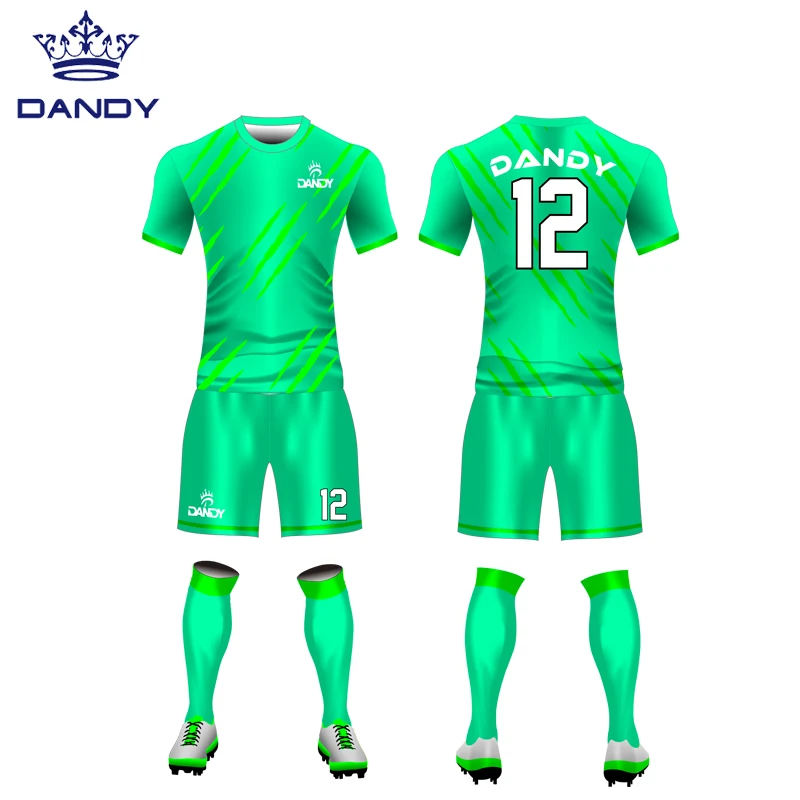 Free Printing Logo Soccer Team Wear Cheap Custom Sports Jersey Soccer Uniform Designs Football Jersey Soccer Jersey Set
