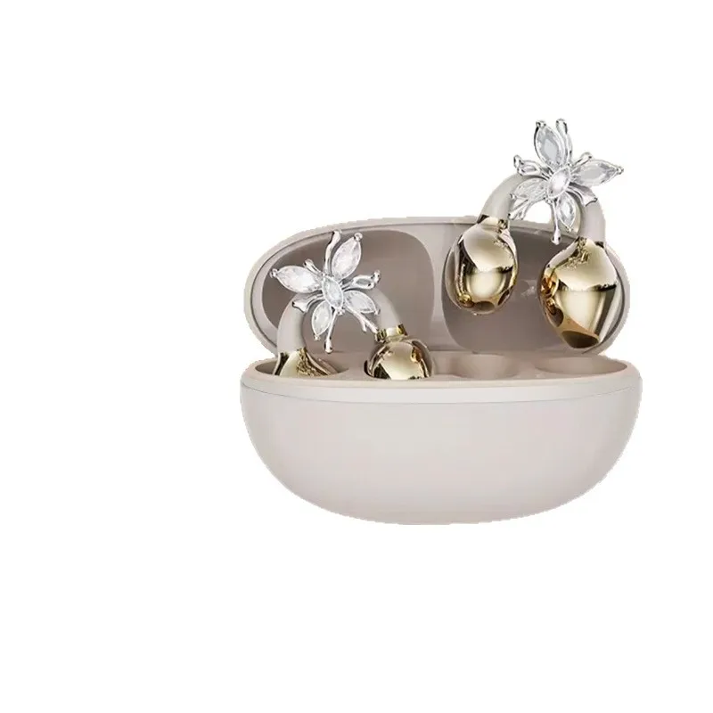 JS680 TWS Earbuds Clip Wireless Headset with Voice Control Long Battery Life-Running Sports Comfortable Earphone