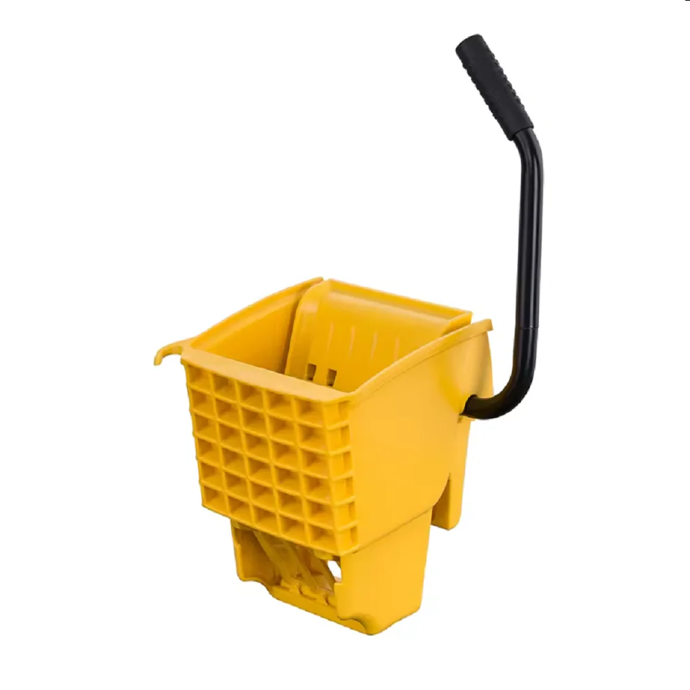 Commercial 36l Plastic Mop Wringer Cleaning Bucket With Wheels - Buy ...