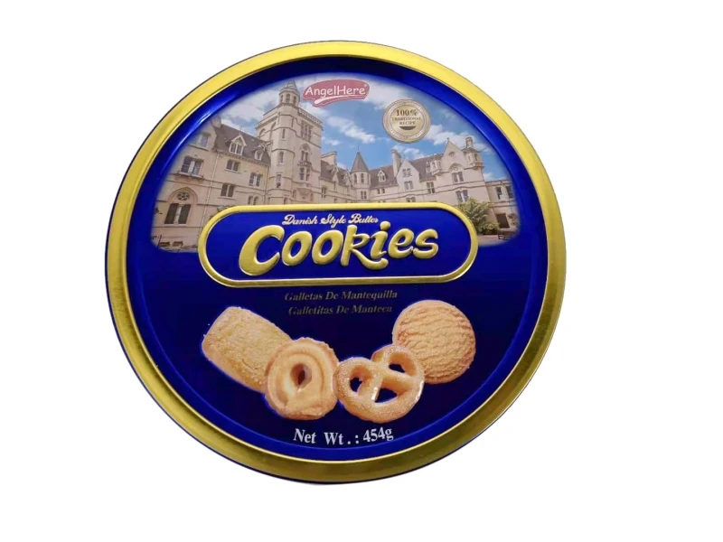 Печенье Bisca Butter cookies ваниль 454