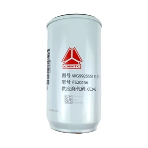 Original High-quality Chinese Truck Spare Parts SINOTRUK SITRAK HOWO TH7 T7H TX T5G Fuel Filter element WG9925551112 FS20156