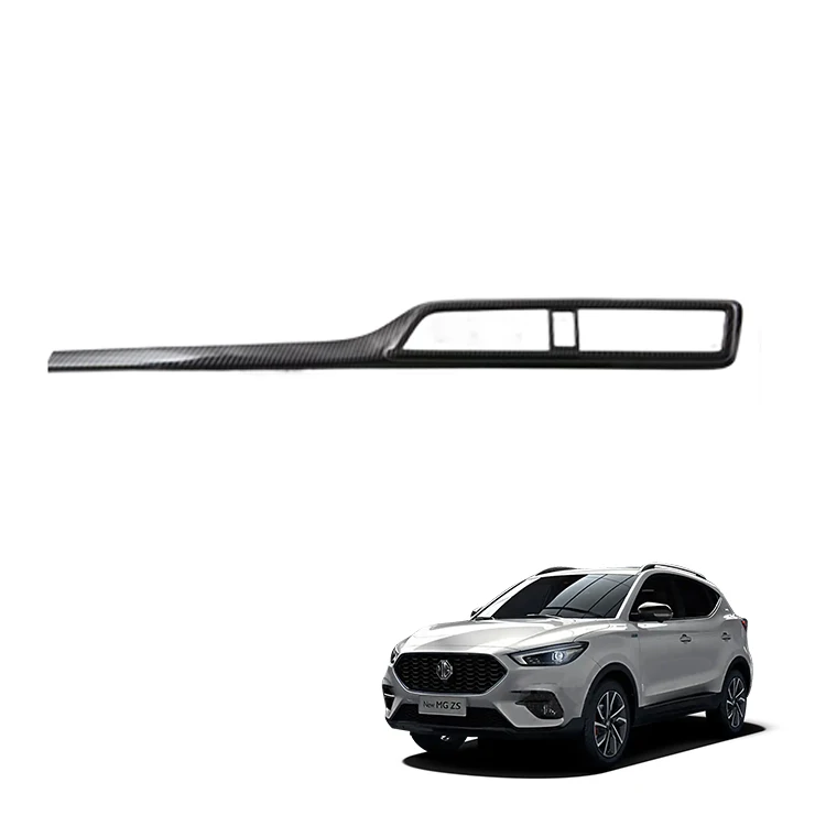 Mga Cover ng Air Vent para sa MG ZS, Mga Trim ng Switch ng Air Conditioning na may Disenyong ABS Carbon Fiber Pattern