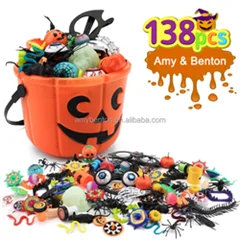 Goodie Bag Toy Assortment for Classroom Weijun Piñata Filler SKKSTATIONERY Party Favors Set of 135 Pcs Include Party Favor Bags 10Pcs- Birthday Party 