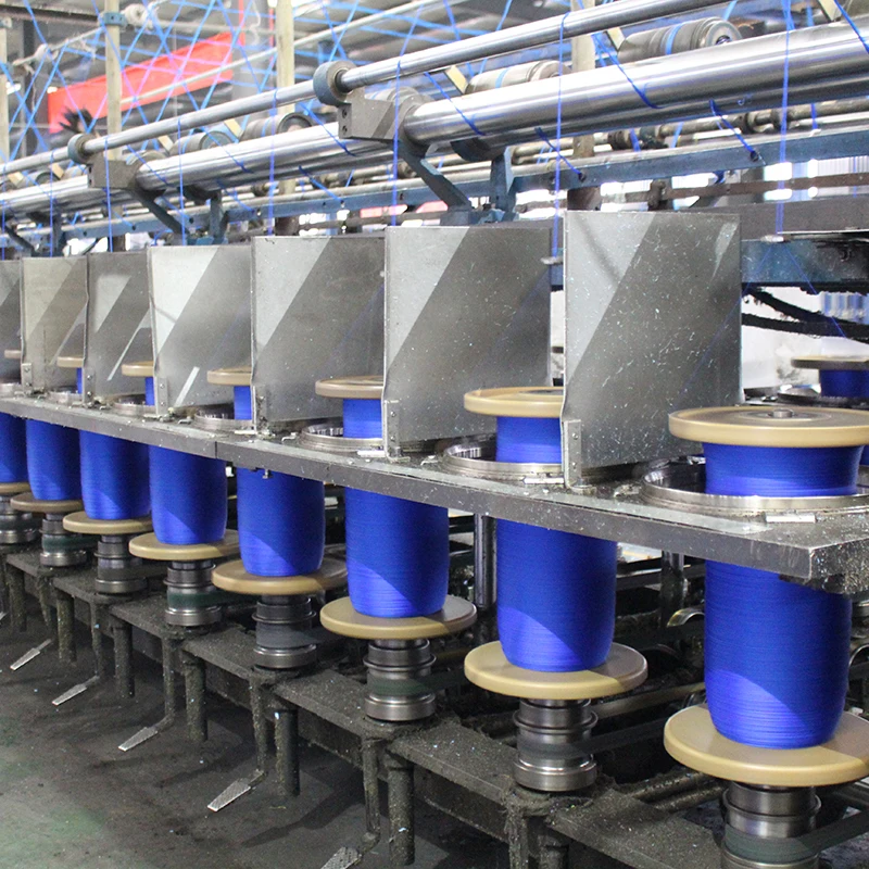 High Speed pp Multifilament Yarn Twisting Machine Ring Twister