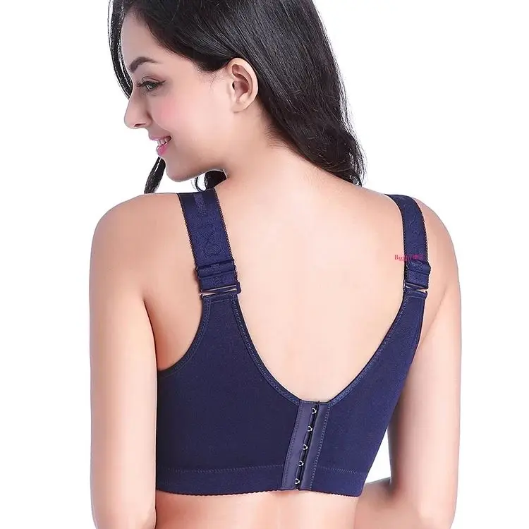 Soutien-gorge en coton à bonnets complets pour femmes, soutien