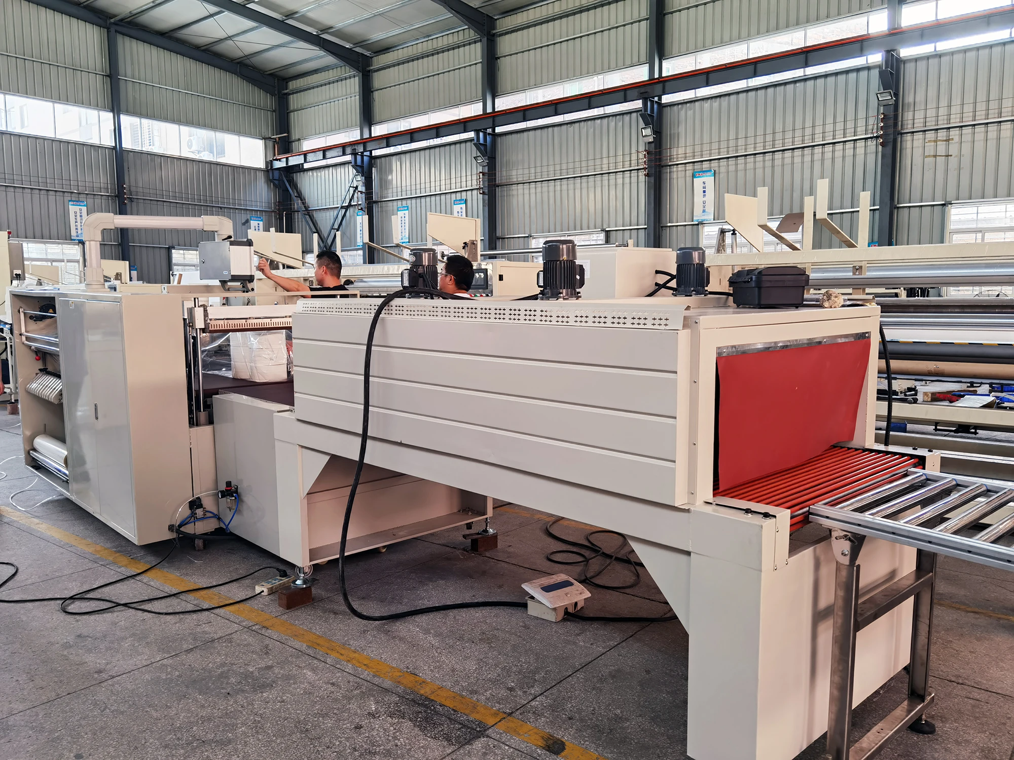 HRT JRT Maxi Roll Tissue Paper Making Machine Production Line