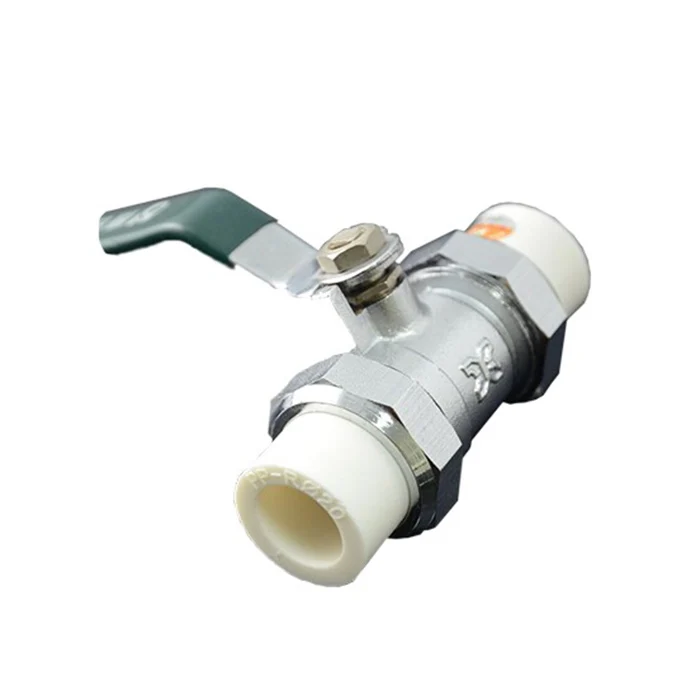 China high quality plastic ppr ball valve for cold water