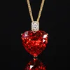 Gold Bird's Nest cut orange with Chopin chain