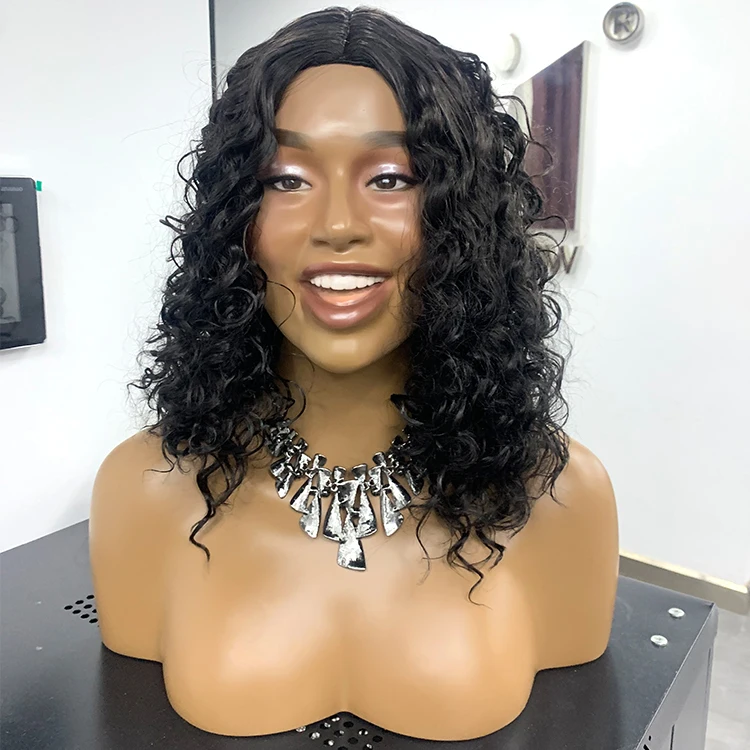 African American Skintone Mannequin Head